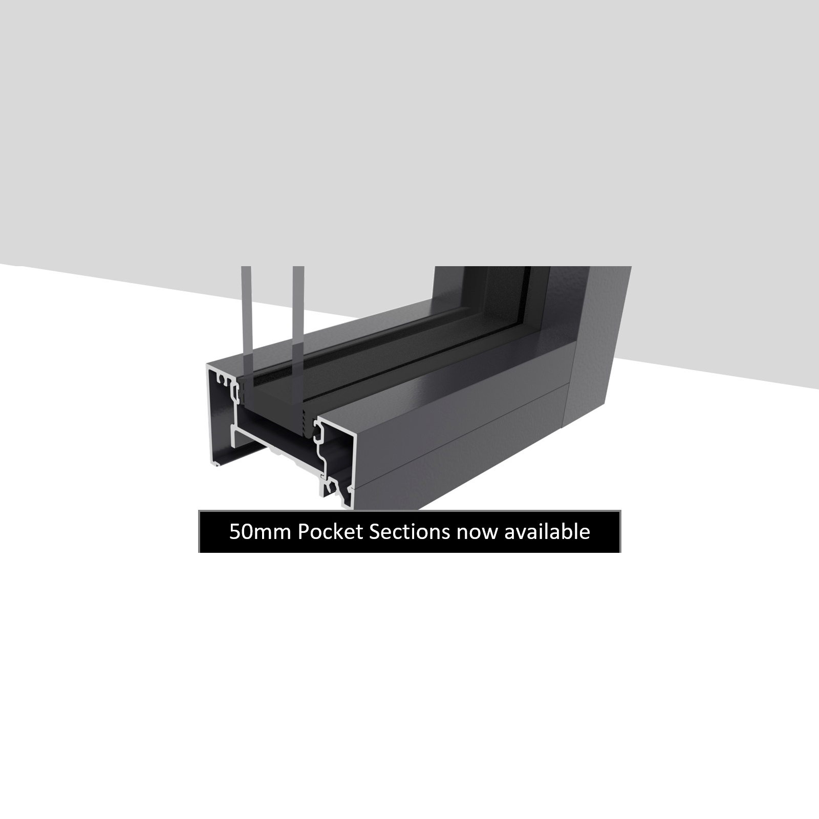 10055-DG new 50mm Pocket Sections now available