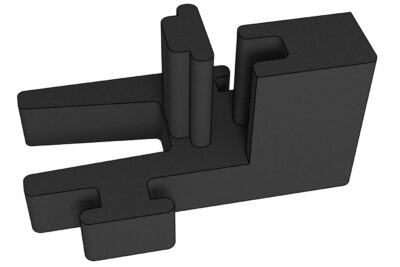 Double Hung Interlock End Cap (Left)