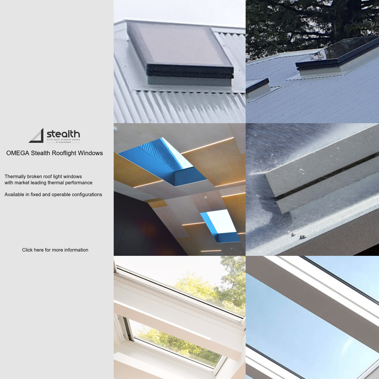 Stealth Rooflight Window now available