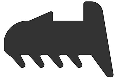 Large Commercial Glazing Wedge