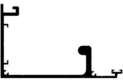 Pelmet Track (Side Mount)