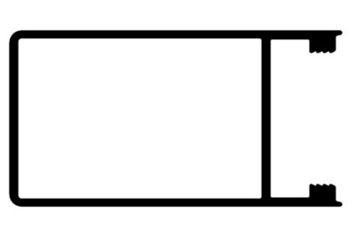D/G 76mm Intermediate Lock Stile