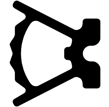 PF0812 Door Stop for Commercial Hinged Doors and PX0041 Captive Wedge for 7635-SG Centre Glazed Frames Updated Codes and Designs