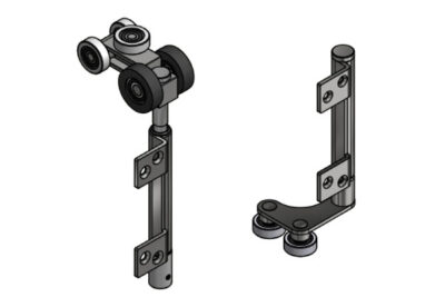 Left Hand Offset End Carrier Set Black