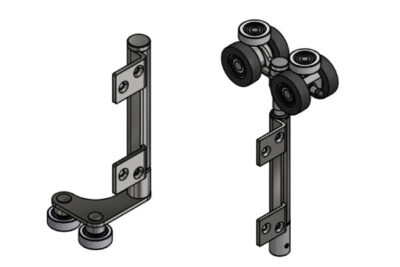 Left Hand Offset Carrier Set Black