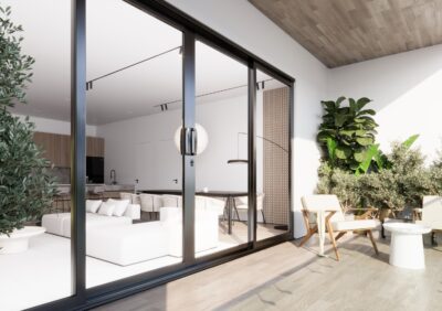 AluBREAK-COMM Sliding / Stacker Door