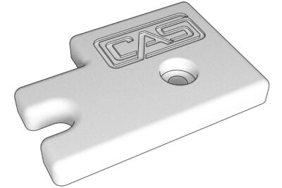 Interlock End Cap White