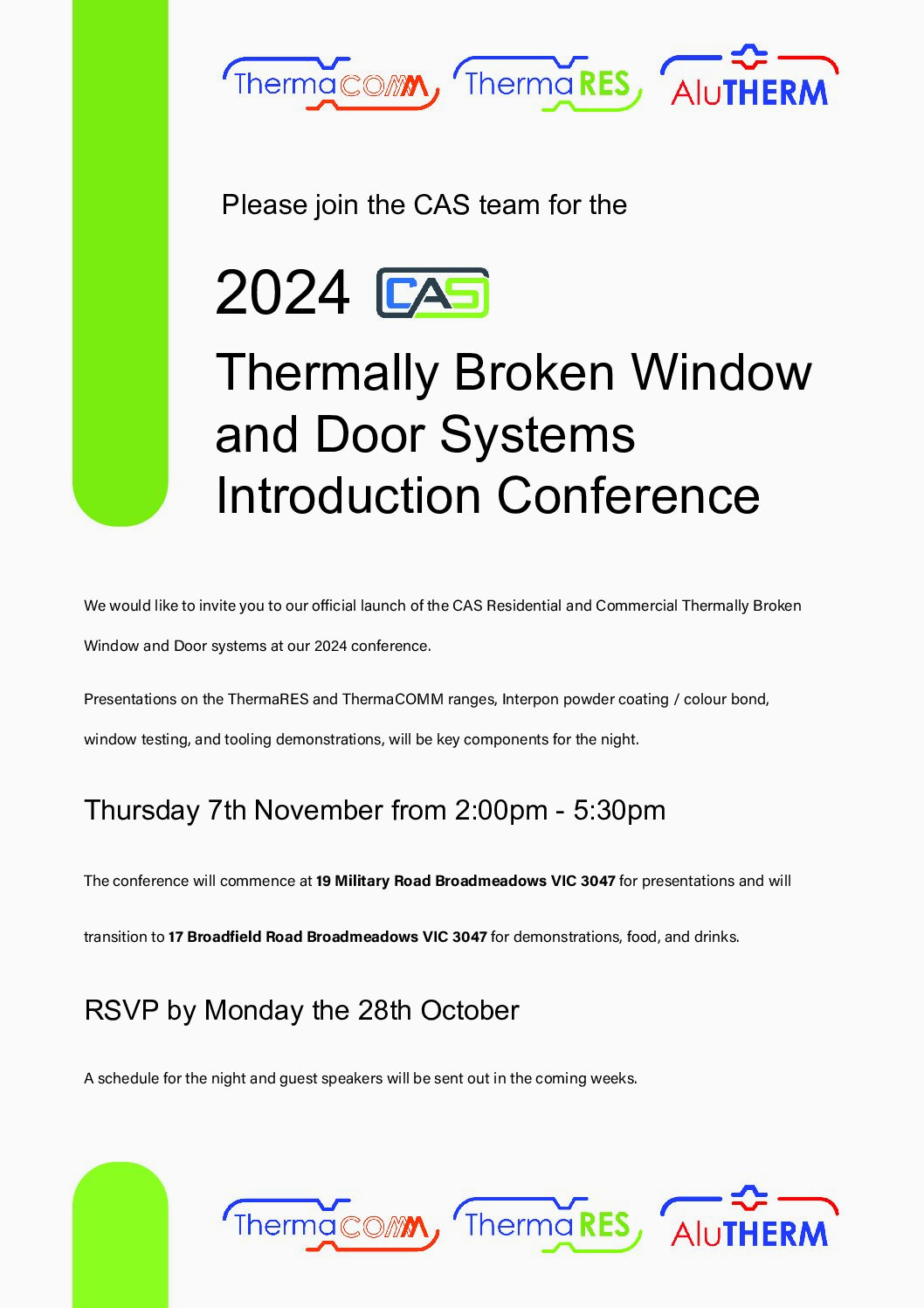 Your invited to our 2024 Conference