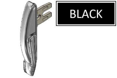 Maxim Multi Point Locking Handle Black