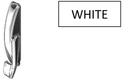 Maxim Single Point Locking Handle White