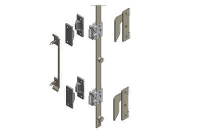 Multi Point Lock Kit #4 Left Hand Stainless