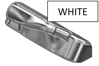 Encore Handle Cover Left hand Non Locking White