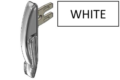 Maxim Multi Point Locking Handle White