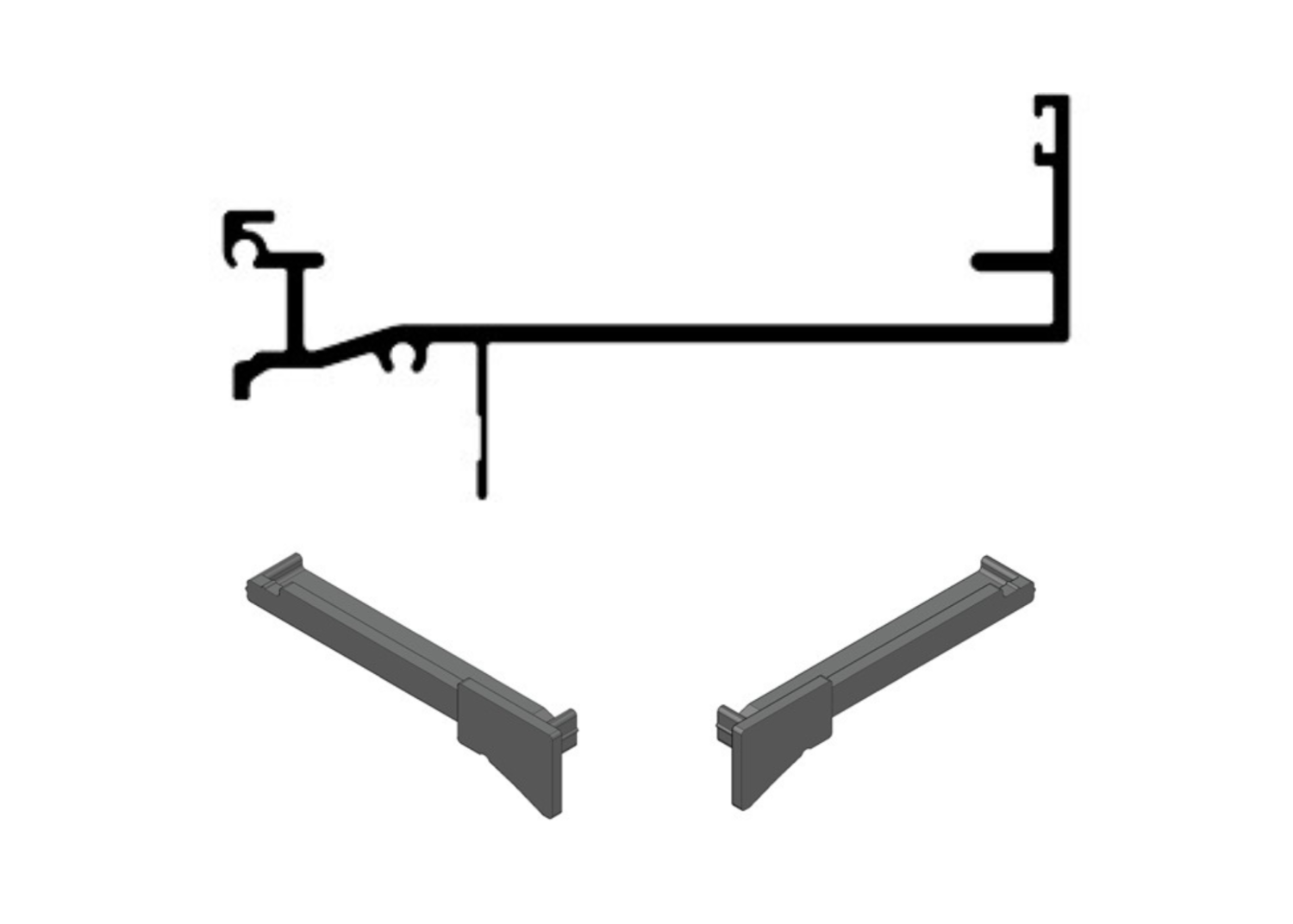NEW 90mm Subsill with End Caps AVAILABLE NOW