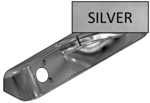 Encore Handle Cover Right Hand Key Locking Silver