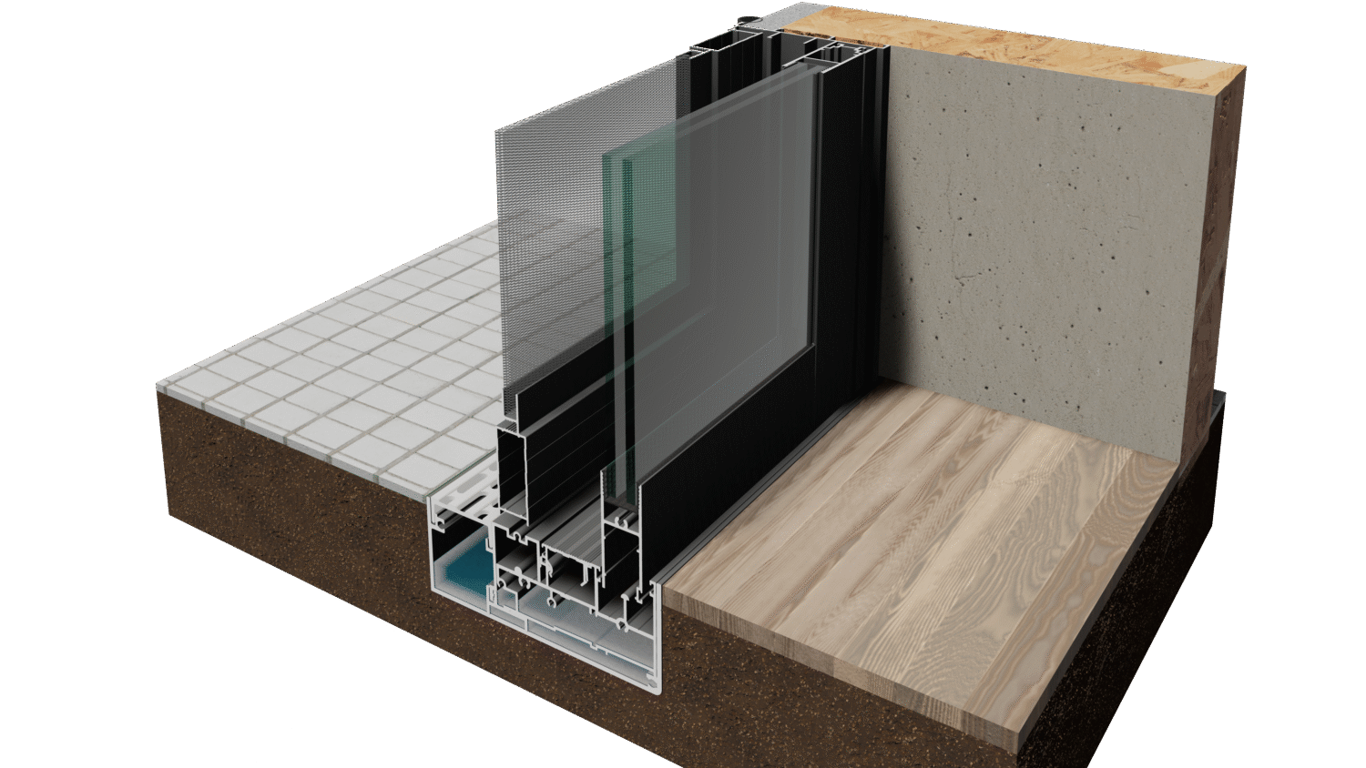 NEW Gutter Sills for the Comet Sliding and Stacker Door