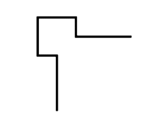 Wall Batten Square Outward Corner